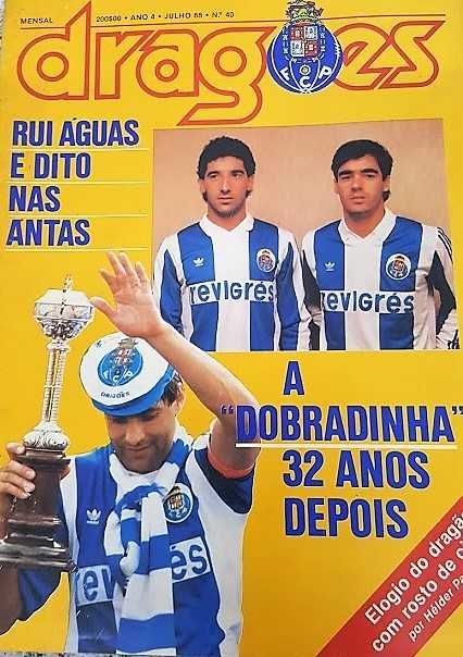 4 REVISTAS DOS  Anos De Ouro DO Futebol Clube Do Porto