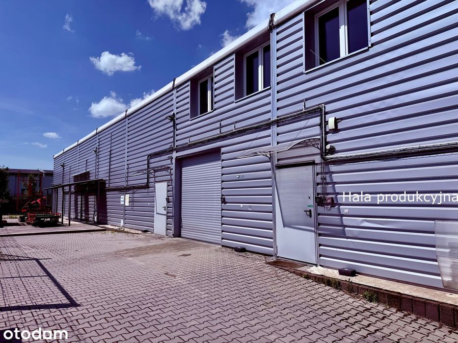 Sprzedam 3 hale produkcyjno (HACCP) magazynowe wraz z biurem w Bilczy