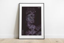 Autorski Plakat 50x70 dekor ścienny, grafika