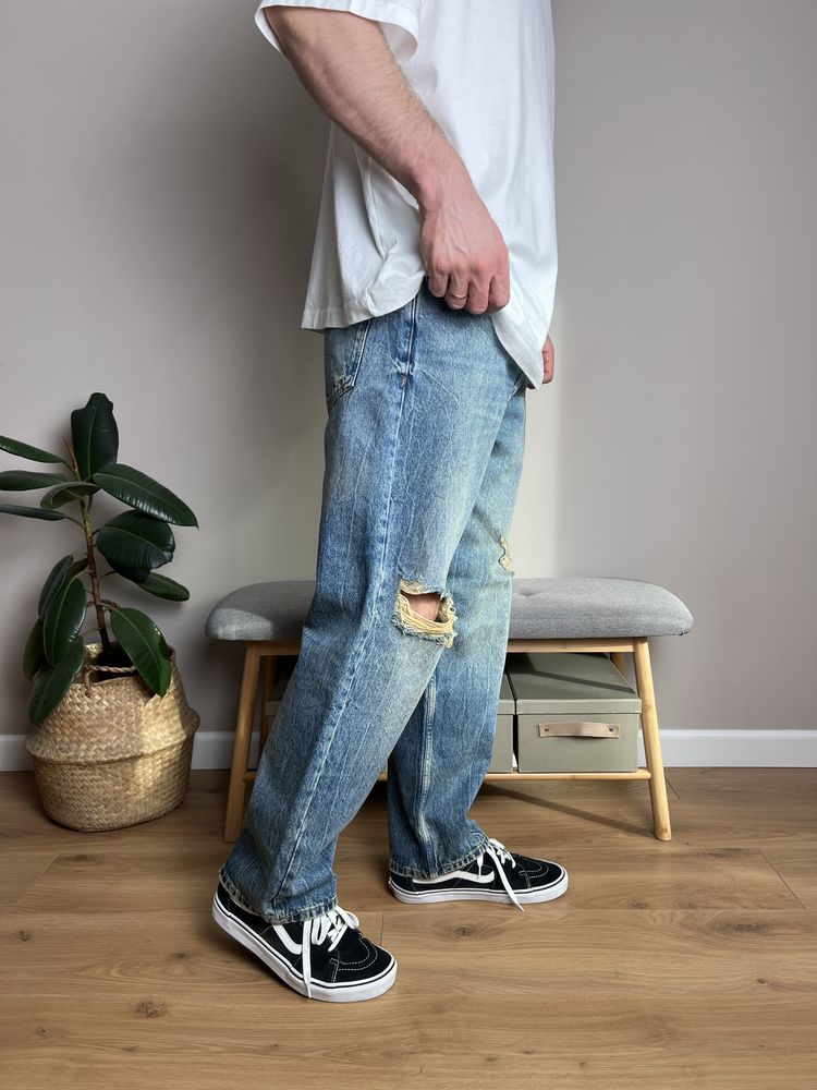Джинси Pull&Bear Baggy з порватостями