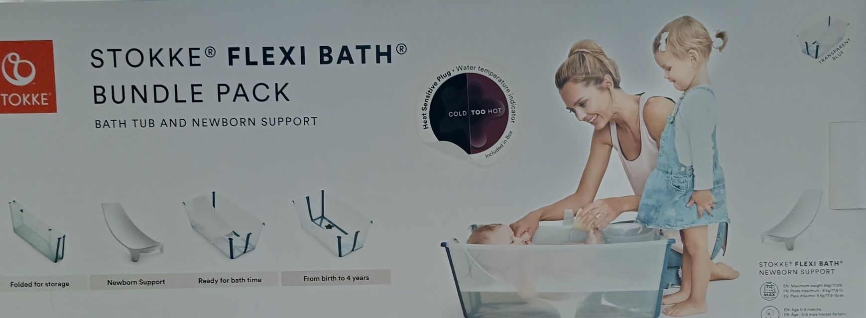 Ванночка складна Stokke Flexi Bath
Неймовірно компакний варіант для ма
