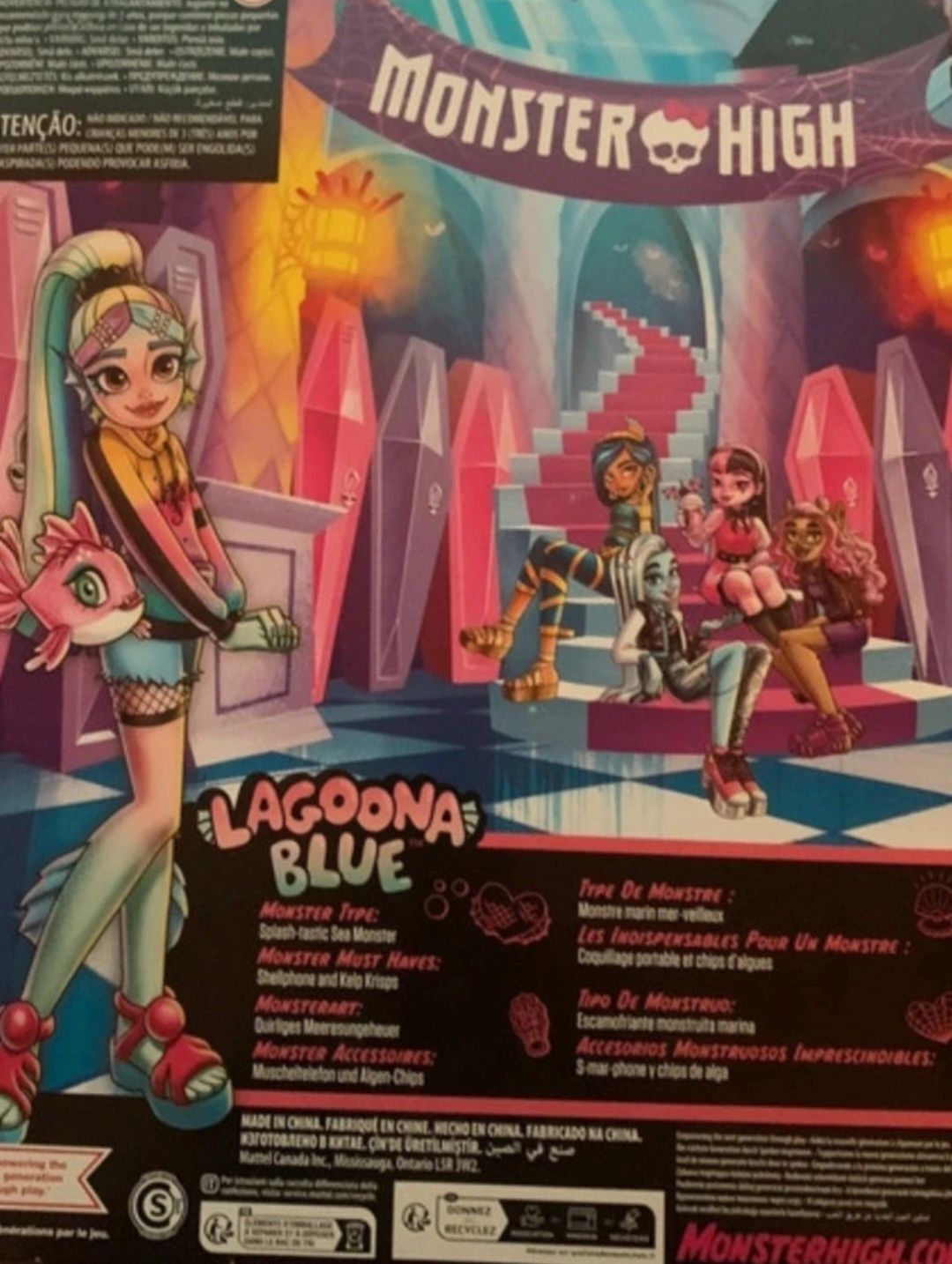 Lalka Monster High Lagoona Blue 5+ nowa