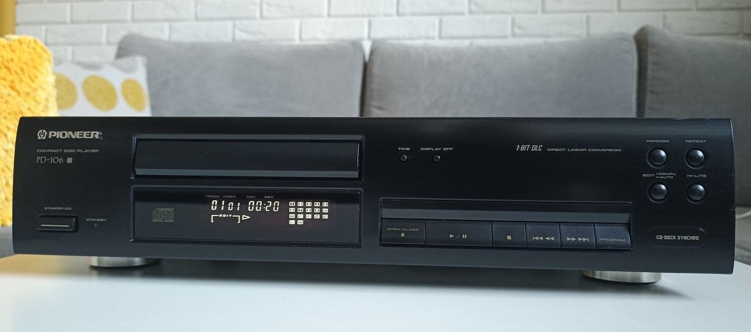 Pioneer PD-106 odtwarzacz CD HiFi, fajny stan.