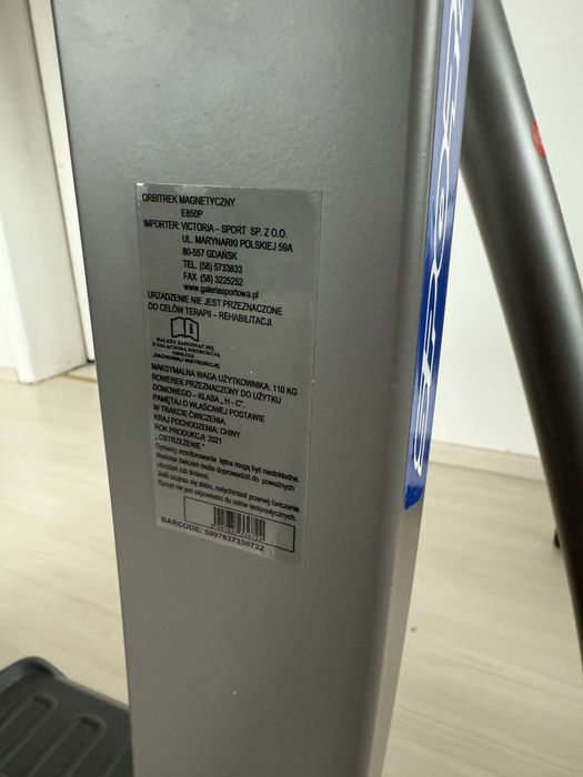 Orbitrek magnetyczny Sportop E850P – w bardzo dobrym stanie