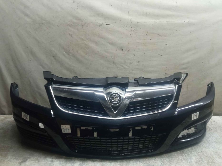 @ ZDERZAK PRZÓD PRZEDNI OPEL VECTRA C LIFT FL Z20R CZARNY HALOGENY