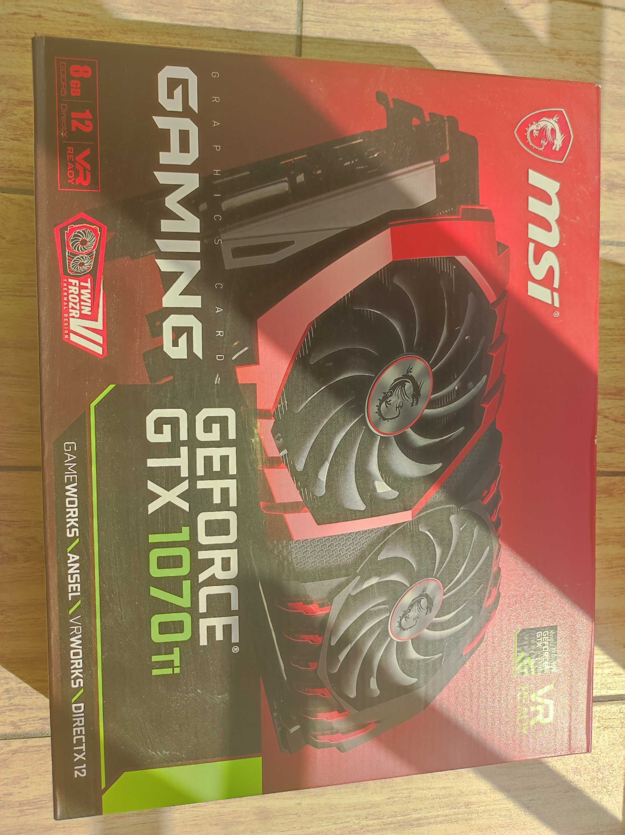 Відеокарта MSI GeForce GTX 1070 Ti GAMING X 8G GDDR5
