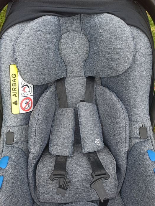 Avionaut Pixel z bazą ISOFIX, wkładka dla noworodka
