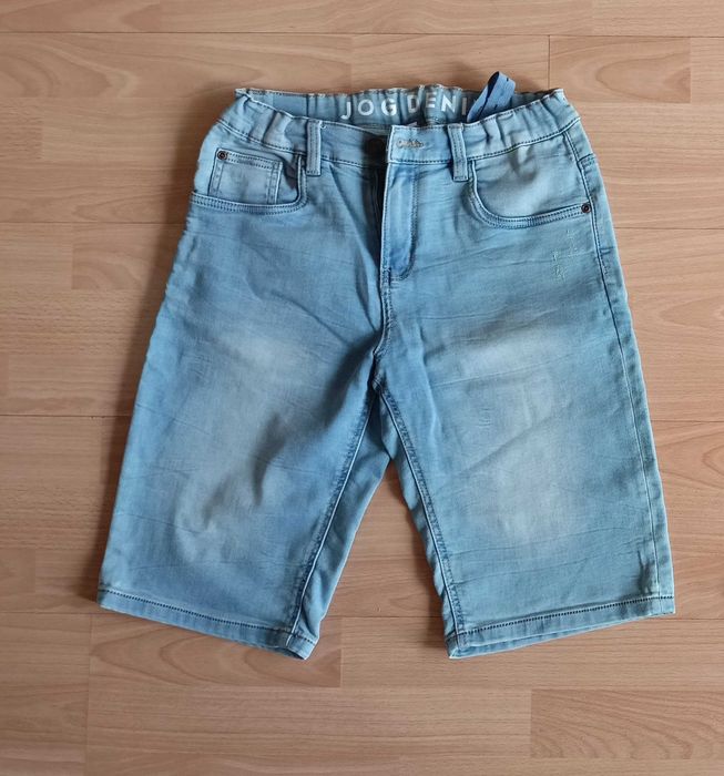 Krótkie spodenki 164 jeans plus gratis