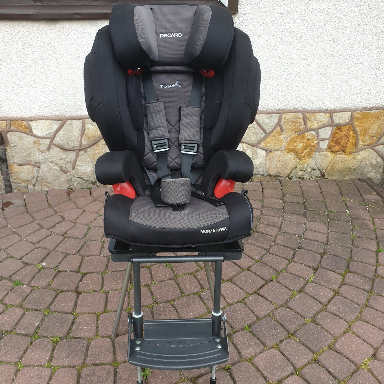 RECARO Monza Nova 2 Reha fotelik reha 15-50kg z baza obrotową Isofix