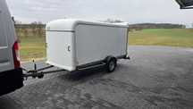 Przyczepa Brenderup kryta pod  motocykl transport mebli FV 23%