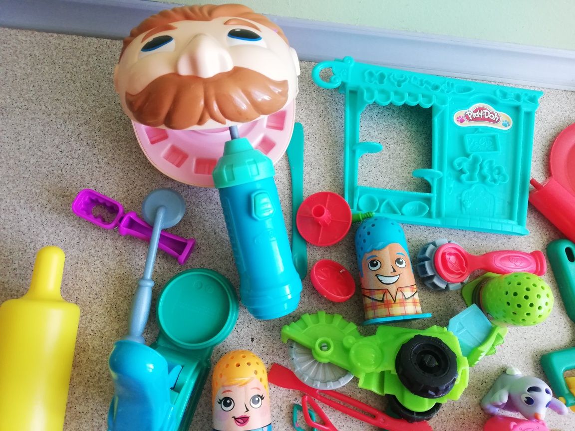 Play doh zestawy dentysta fryzjer