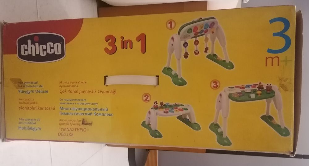 Ginásio de atividades 3 em 1 - Chicco