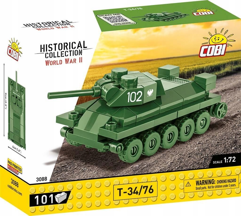 Historical Collection T-34/76/1:72, Cobi