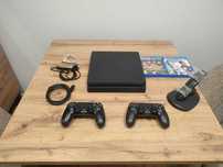 Okazja! Konsola PS4 500GB + 2 pady i gry! Playstation 4 Slim Gwarancja