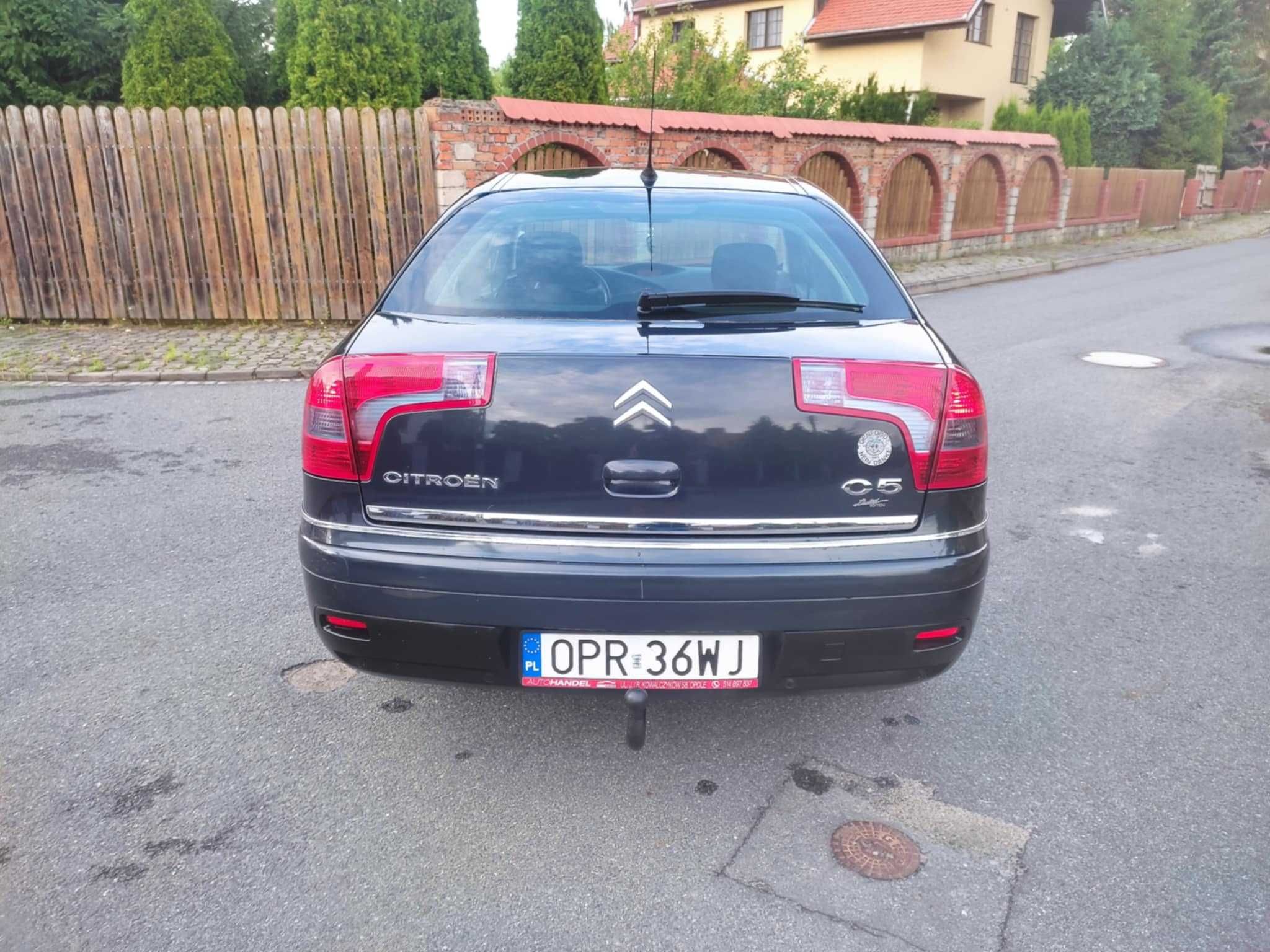 Citroen C5 limitowana edycja / bogata wersja /oryginalny lakier/ hak