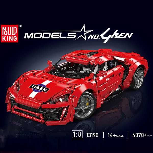 ‼️В КОРОБЦІ ‼️Конструктор MOULD KING Lykan Hypersport 1:8
