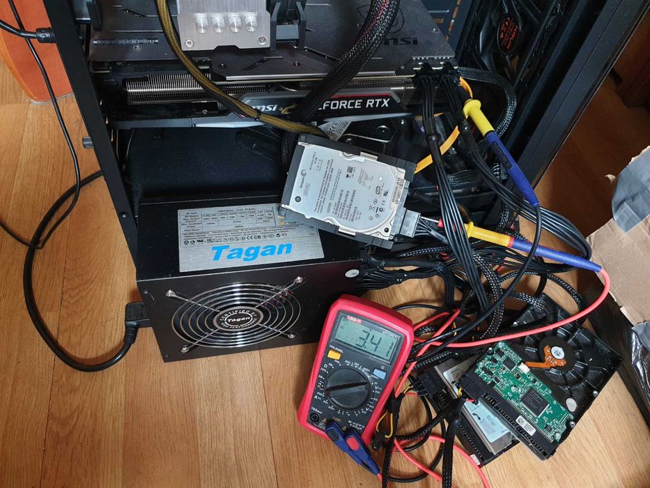 Tagan TG680-BZII 680W – mocarny zasilacz do gier, nowe okablowanie !
