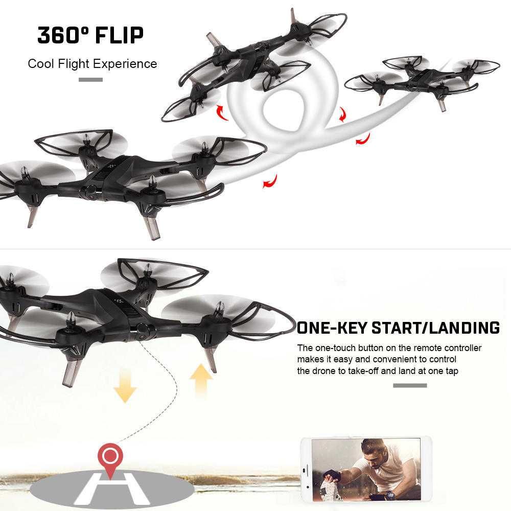 Drone Xiang Yu XY017 com Camera 720P HD e WIFI