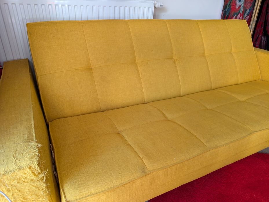 Kanapa sofa z funkcją spania Ikea Askesta