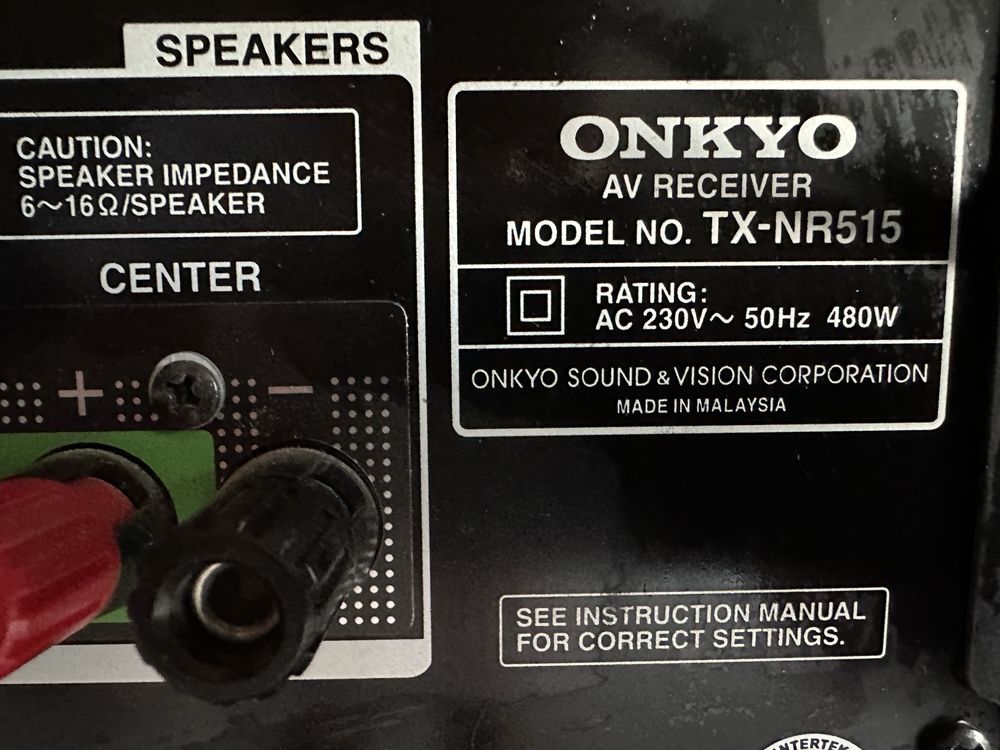 Wzmacniacz Onkyo TX NR 515