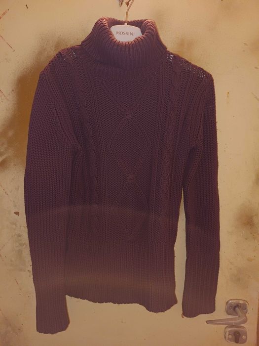 Sweter fioletowy S