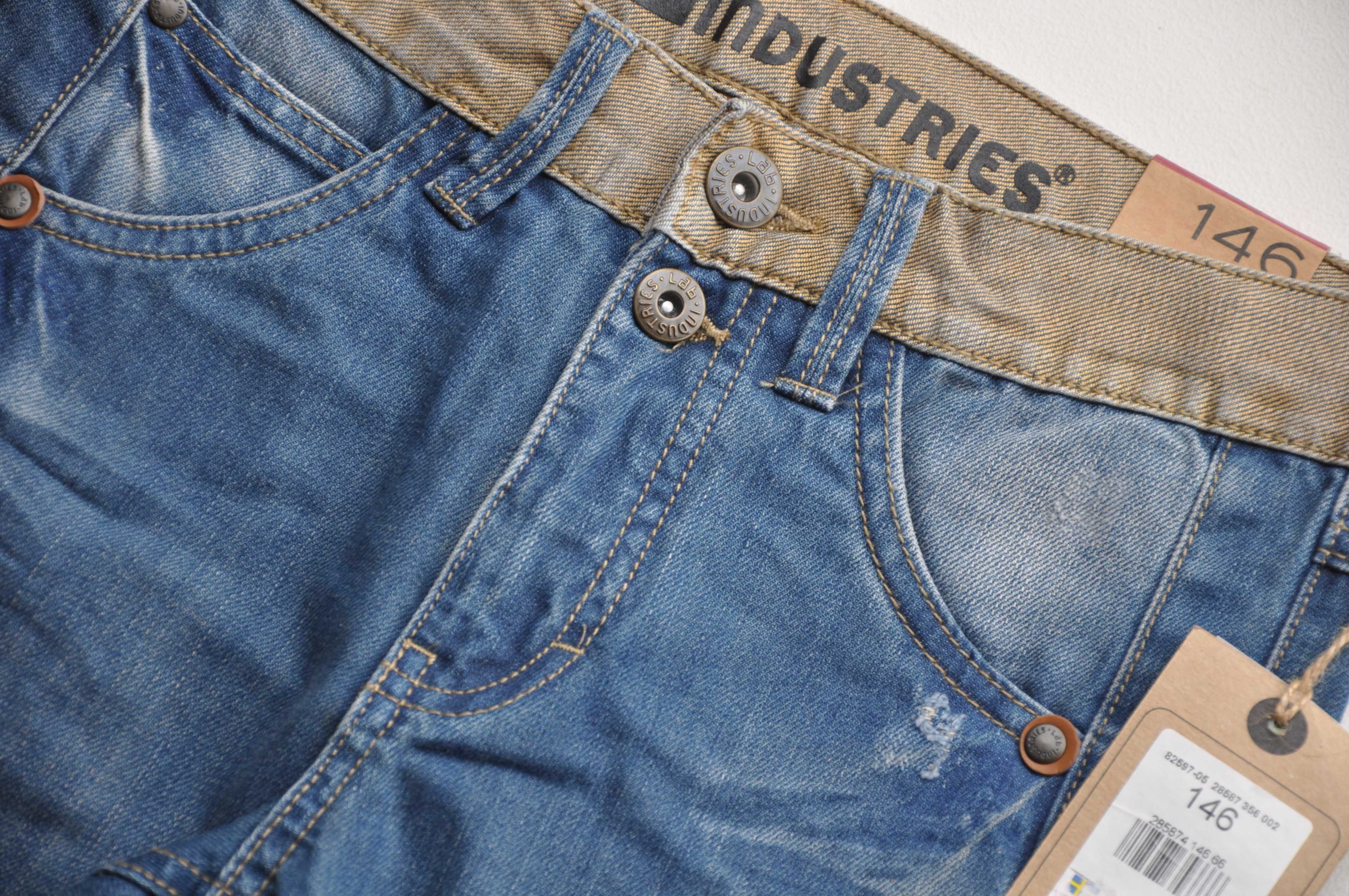 33 KAPPAHL Spodnie jeansowe REGULAR r 146 NOWE z metką