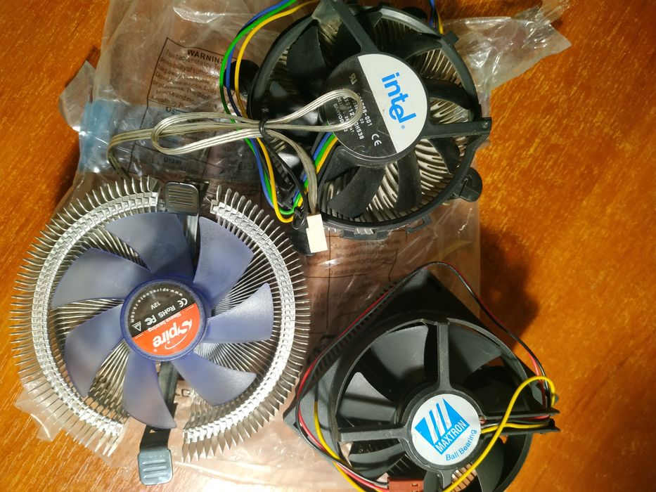 Кулер на ЦПУ Intel, AMD