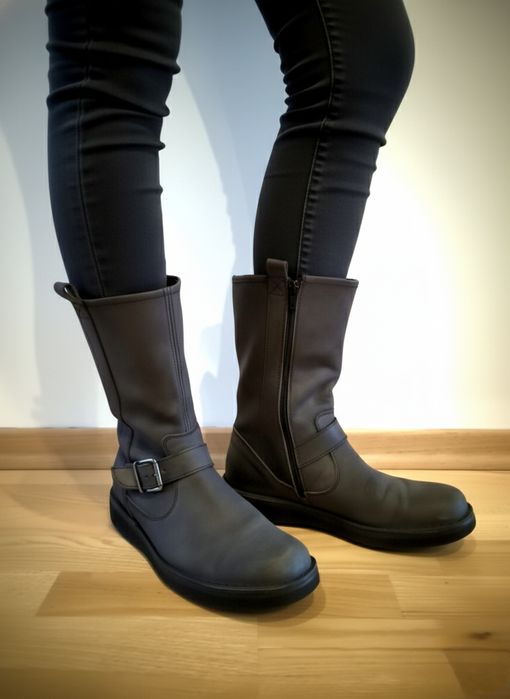 Włoskie buty męskie Frau wysokie rozmiar 43