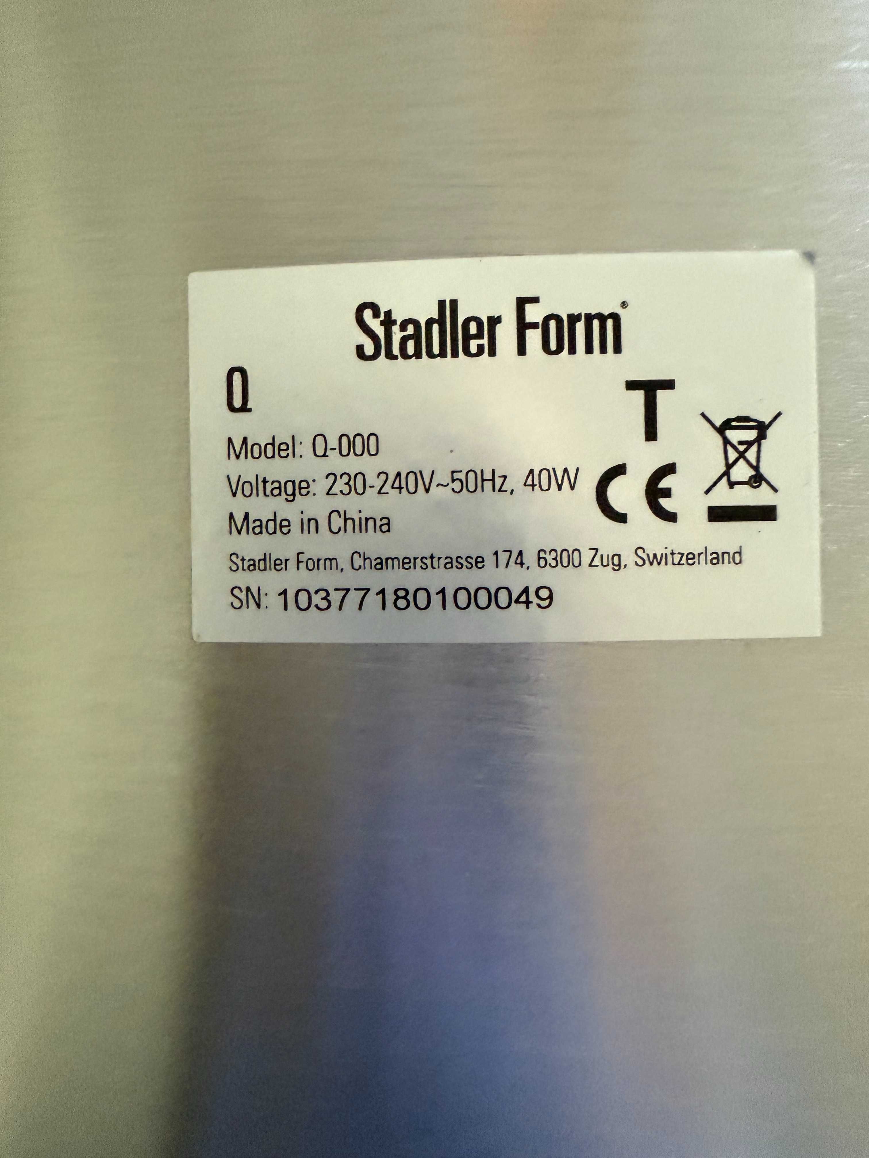 Wentylator STADLER FORM Q Srebrny