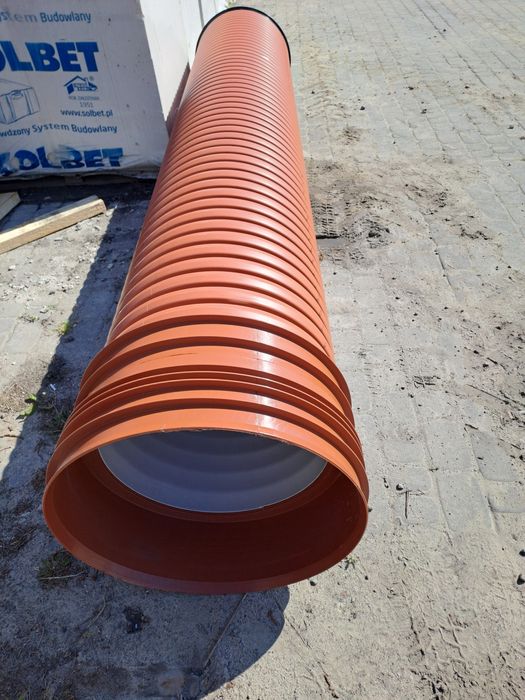Rura fi 500 x 6m SN8 z kielichem, przepustowa, osłonowa, wjazdy PRAGMA