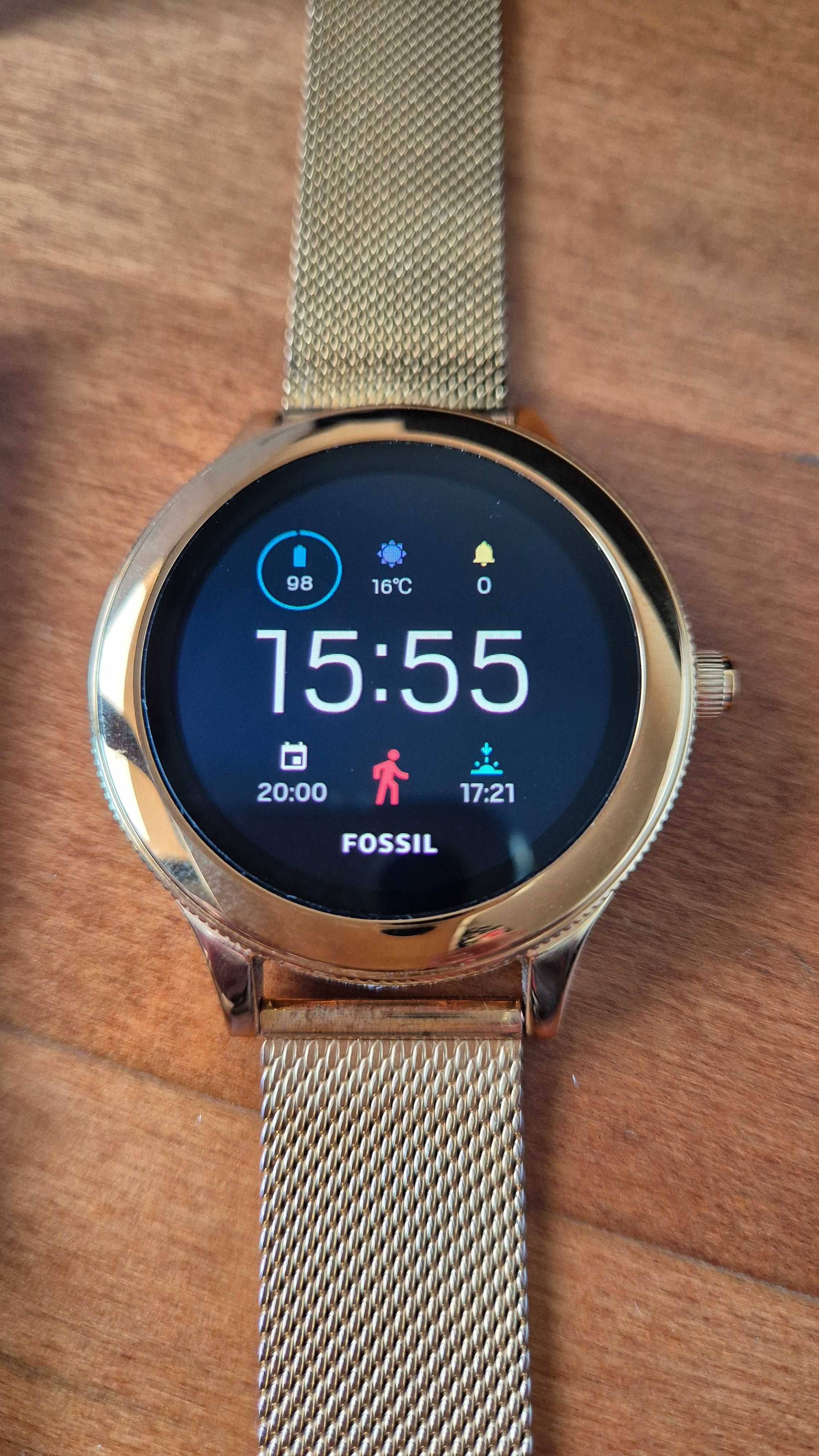 Fossil Q Venture Relógio Smartwatch Mulher FTW6005