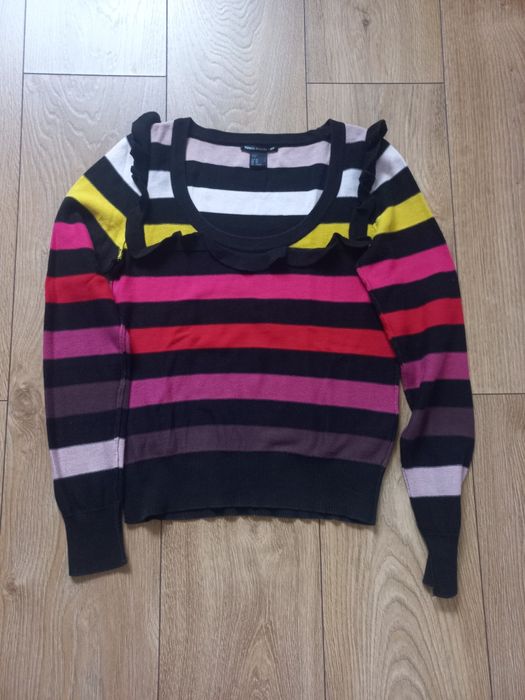 Damski sweter H&M w kolore paski XS