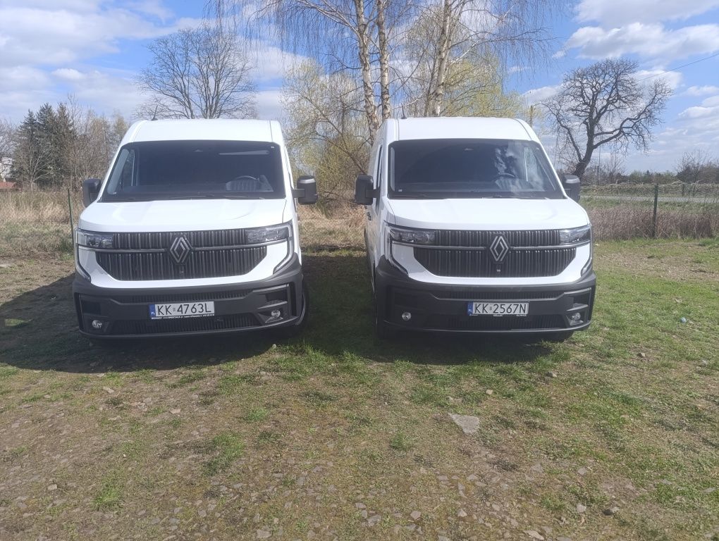 Wynajem pojazdów dostawczych bus blaszak Renault Master l3h2. 200zl