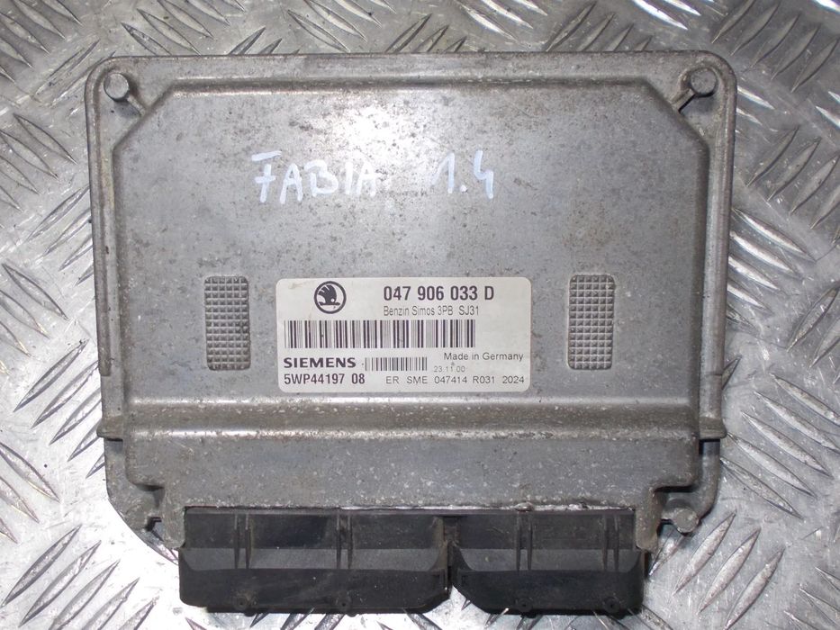 Skoda Fabia I - sterownik silnika 1.4 8V MPI