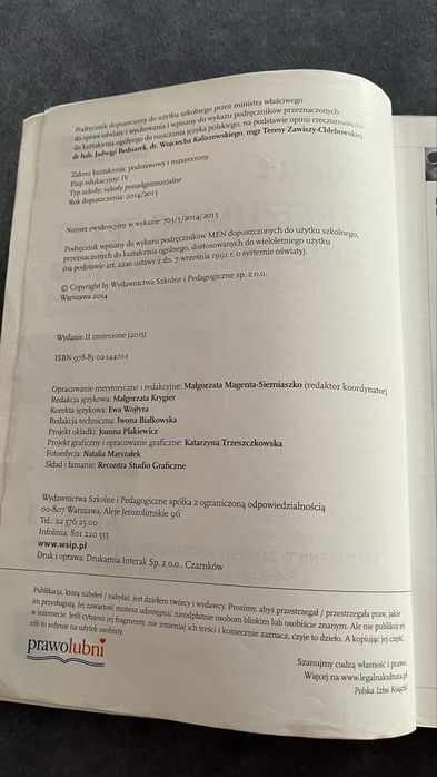 Zrozumieć tekst zrozumieć człowieka język polski 3 podrecznik