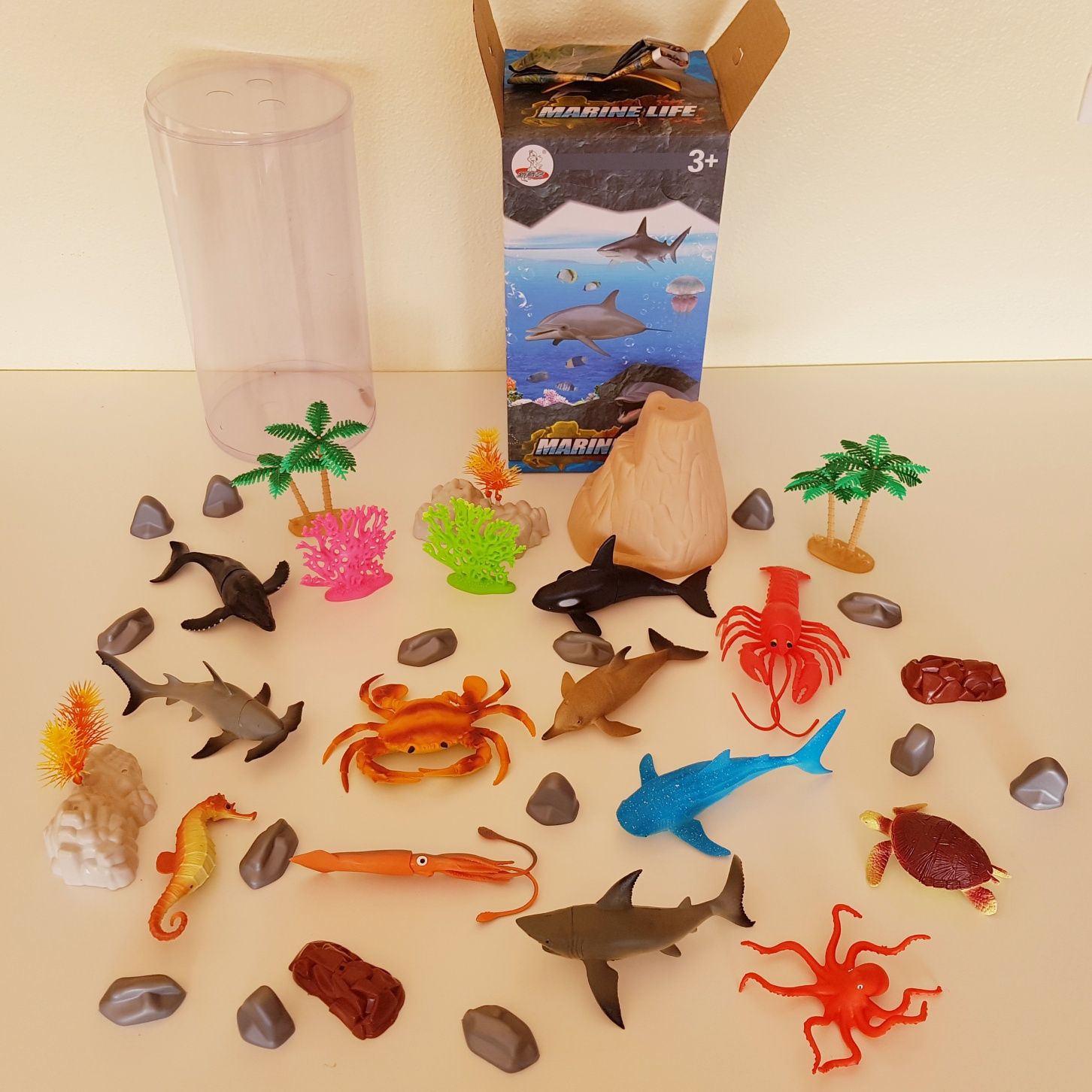 Conjunto 40 pcs Animais Marinhos (Portes Incluidos)
