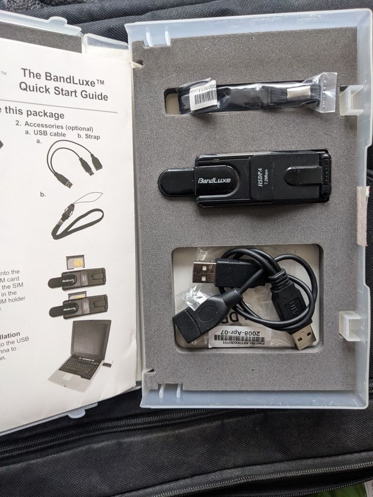 Интернет адаптор USB на симку 3G GSM под любой оператор. В упаковке.