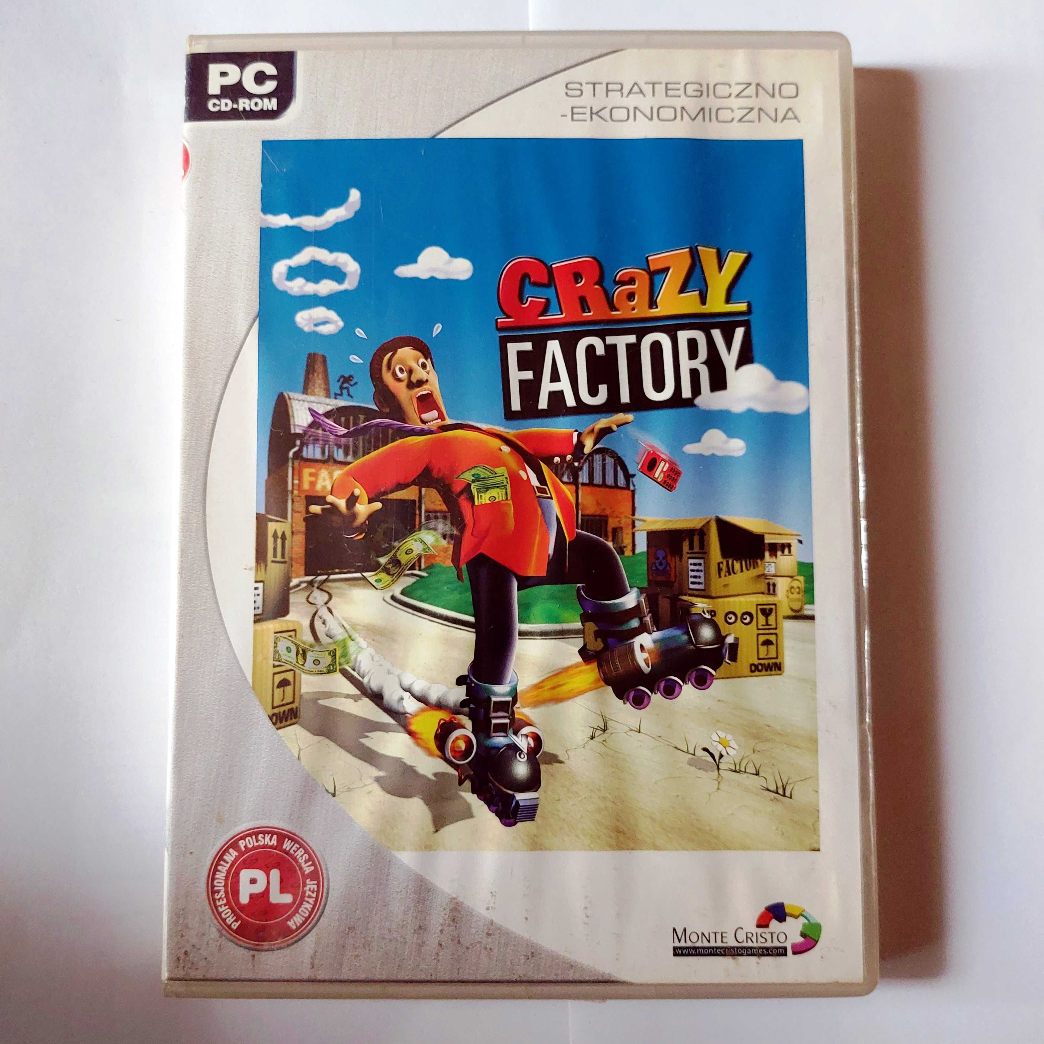 CRAZY FACTORY | gra strategiczna ekonomiczna po polsku na PC