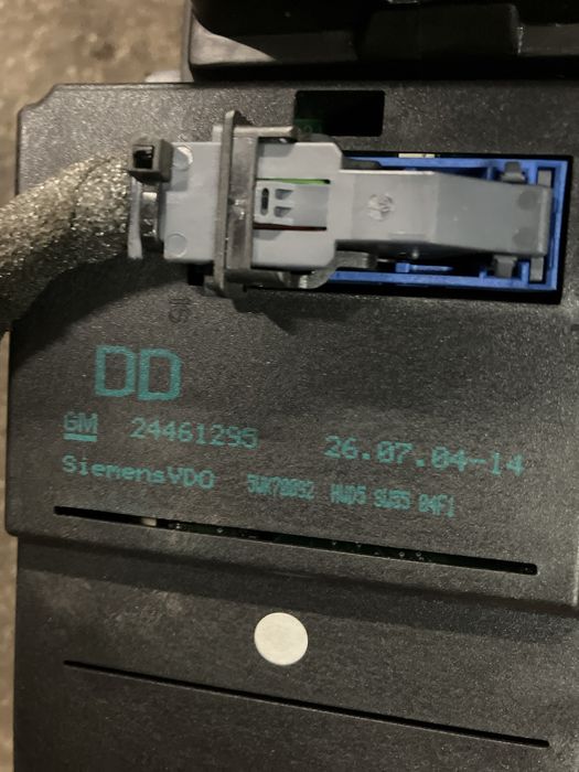 Opel Vectra C - kratka nawiewu wyświetlacz