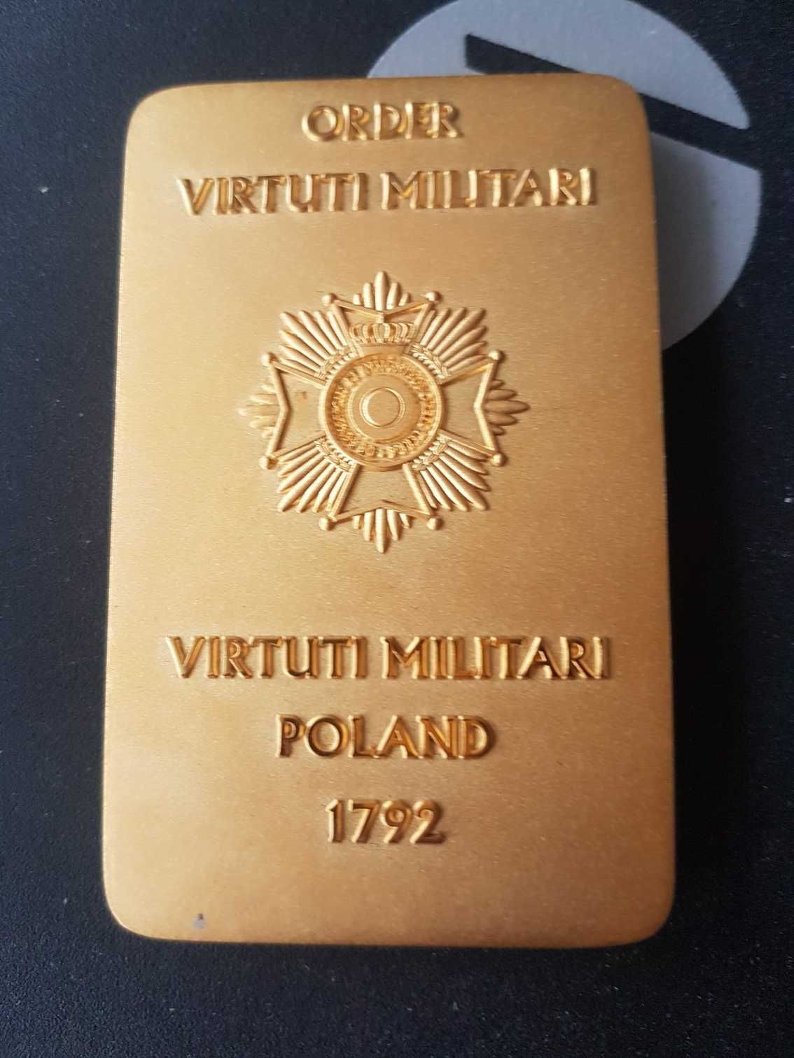 Order Virtuti Militari arcydzieło  z certyfikatem autentyczności