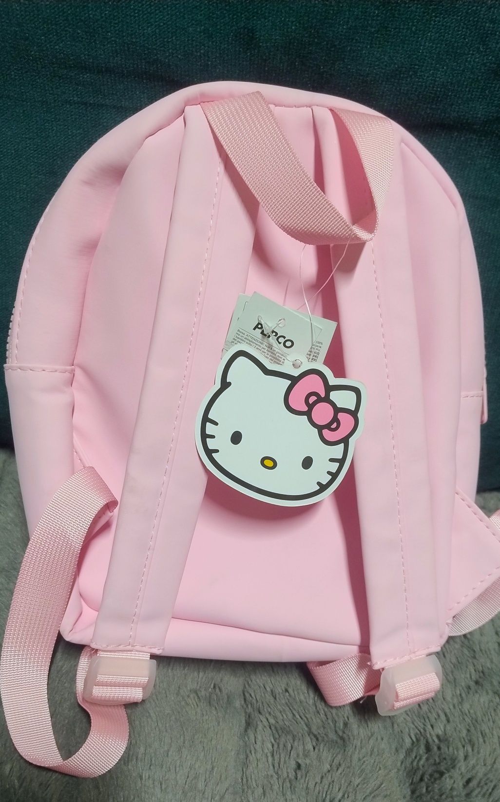 Różowy plecaczek Hello Kitty nowy