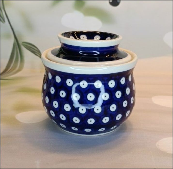 Maselniczka maselnica ceramika hermetyczna wodna Z.C. Bolesławiec