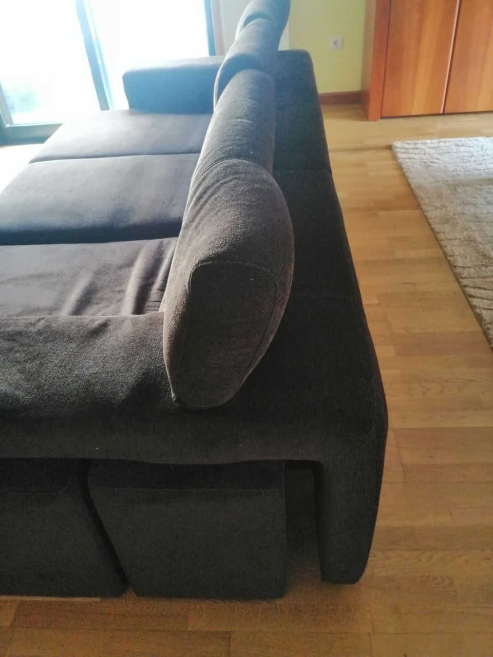 Vendo sofá com chaise long