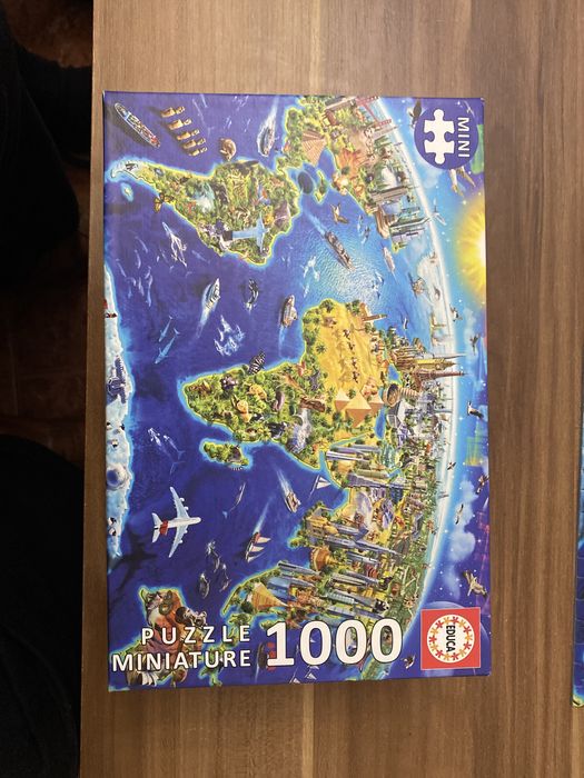 Puzze miniatura de 1000 peças