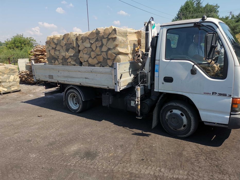 Drewno opałowe BUK łupane, cięte 25 cm - idealne do większości kotłów