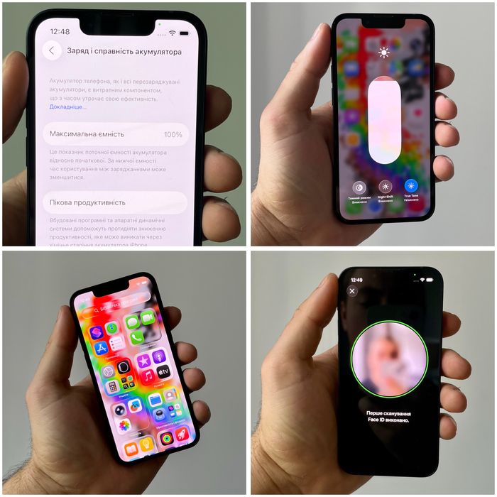 iPhone 13 mini 128 GB NeverLock 100% акум ІДЕАЛ айфон 13 міні Apple