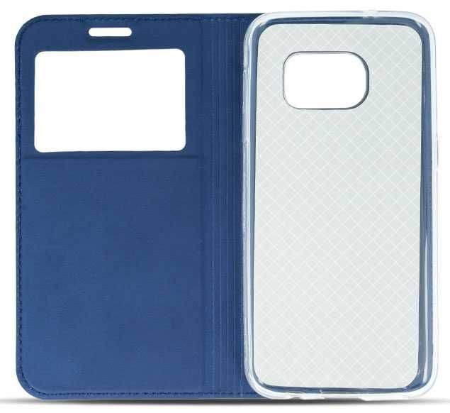 Etui z klapką do Apple iPhone 6, 6s kolor granatowy