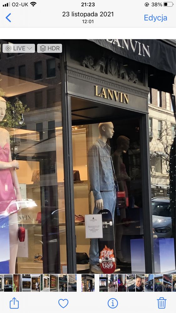 Okulary przeciwsłoneczne Lanvin, uniseks, marka premium