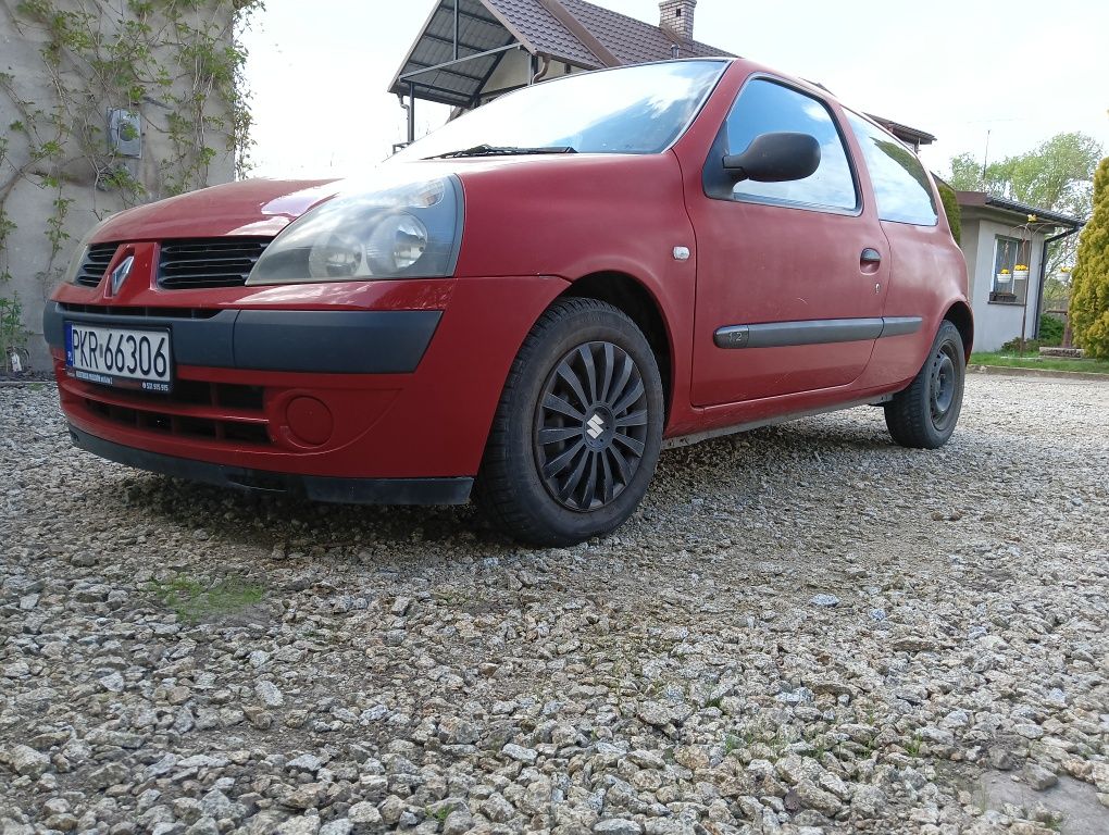 Renault Clio 1.2 b 125 tys km, klima, 2005r