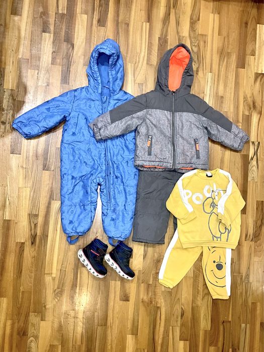 Змовий комбінезон Carters, LC Waikikki, чоботи Skechers
